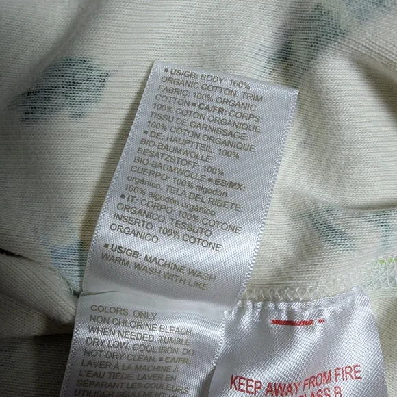 Hanna Andersson 3T 90cm Moon And Back Garden Hanna Jam Sleeper - Picture 4 of 5